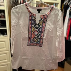 Talbots, Size Petite S, white shirt